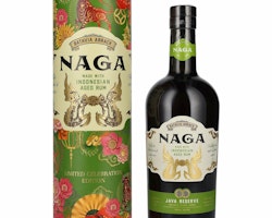 Naga JAVA RESERVE Double Cask Aged Limited Celebration Edition 40% Vol. 0,7l in Giftbox