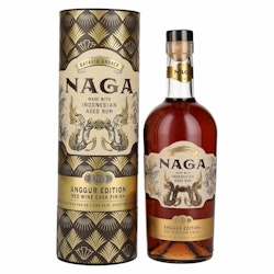 Naga Red Wine Cask Finish ANGGUR EDITION 40% Vol. 0,7l in Giftbox