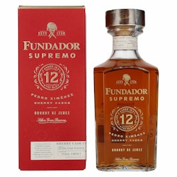 Fundador Supremo 12 Years Old Sherry Casks Brandy de Jerez 40% Vol. 0,7l in Giftbox
