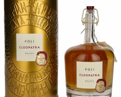 Poli Grappa Cleopatra Amarone Oro 40% Vol. 0,7l in Tinbox