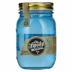 Ole Smoky Tennessee Moonshine BLUE FLAME Premium Spirit Drink 64% Vol. 0,5l