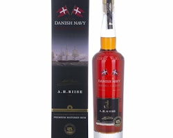 A.H. Riise Royal DANISH NAVY NAVAL CADET Superior Spirit Drink 42% Vol. 0,7l in Giftbox