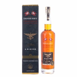 A.H. Riise Royal DANISH NAVY FROGMAN Conventus Ranae Superior Spirit Drink 60% Vol. 0,7l in Giftbox