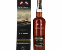A.H. Riise Royal DANISH NAVY Superior Spirit Drink 40% Vol. 0,7l in Giftbox