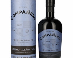 Compañero PANAMA Extra Añejo Spirit Drink 54% Vol. 0,7l in Giftbox