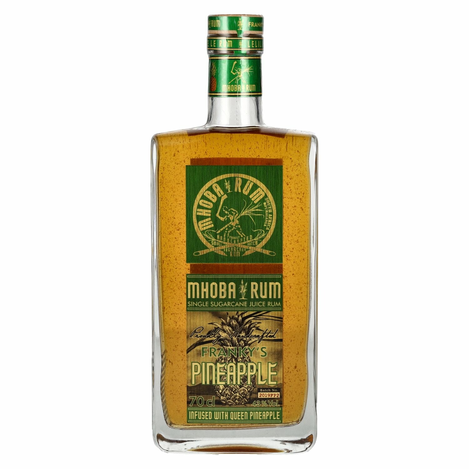 Mhoba Rum Franky's PINEAPPLE 43% Vol. 0,7l