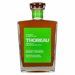 Thoreau Rhum & Cognac Spiritueuse 40% Vol. 0,7l im Leinensackerl