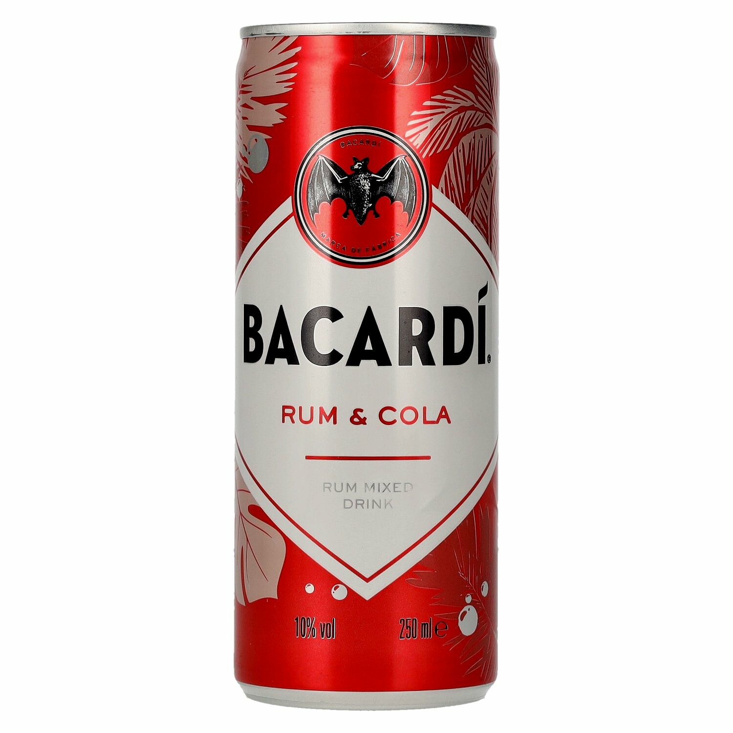 Bacardi Rum & Cola 10% Vol. 12x0,25l Dosen