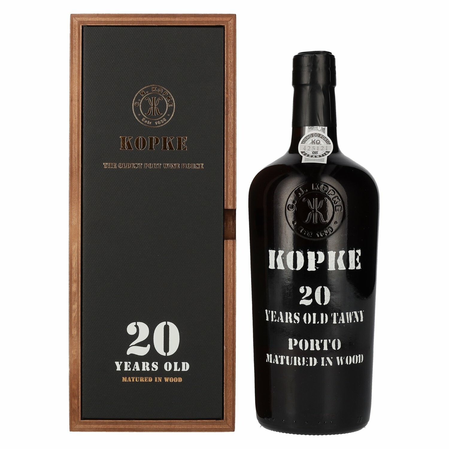 Kopke 20 Years Old TAWNY Porto 20% Vol. 0,75l in Holzkiste