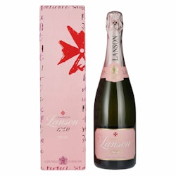 Lanson Rose Label Brut Rosé 12,5% Vol. 0,75l in Giftbox