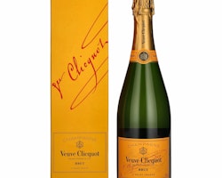 Veuve Clicquot Champagne Brut Yellow Label 12% Vol. 0,75l in Giftbox