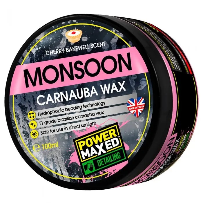 Monsoon Carnauba Wax – Cherry Bakewell Scent