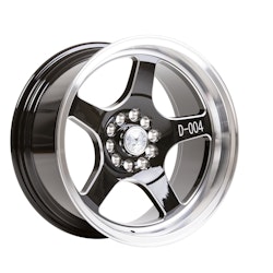 Fälgar | 59°North Wheels D-004 11x18" ET15 5x114/5x120 Black/champer