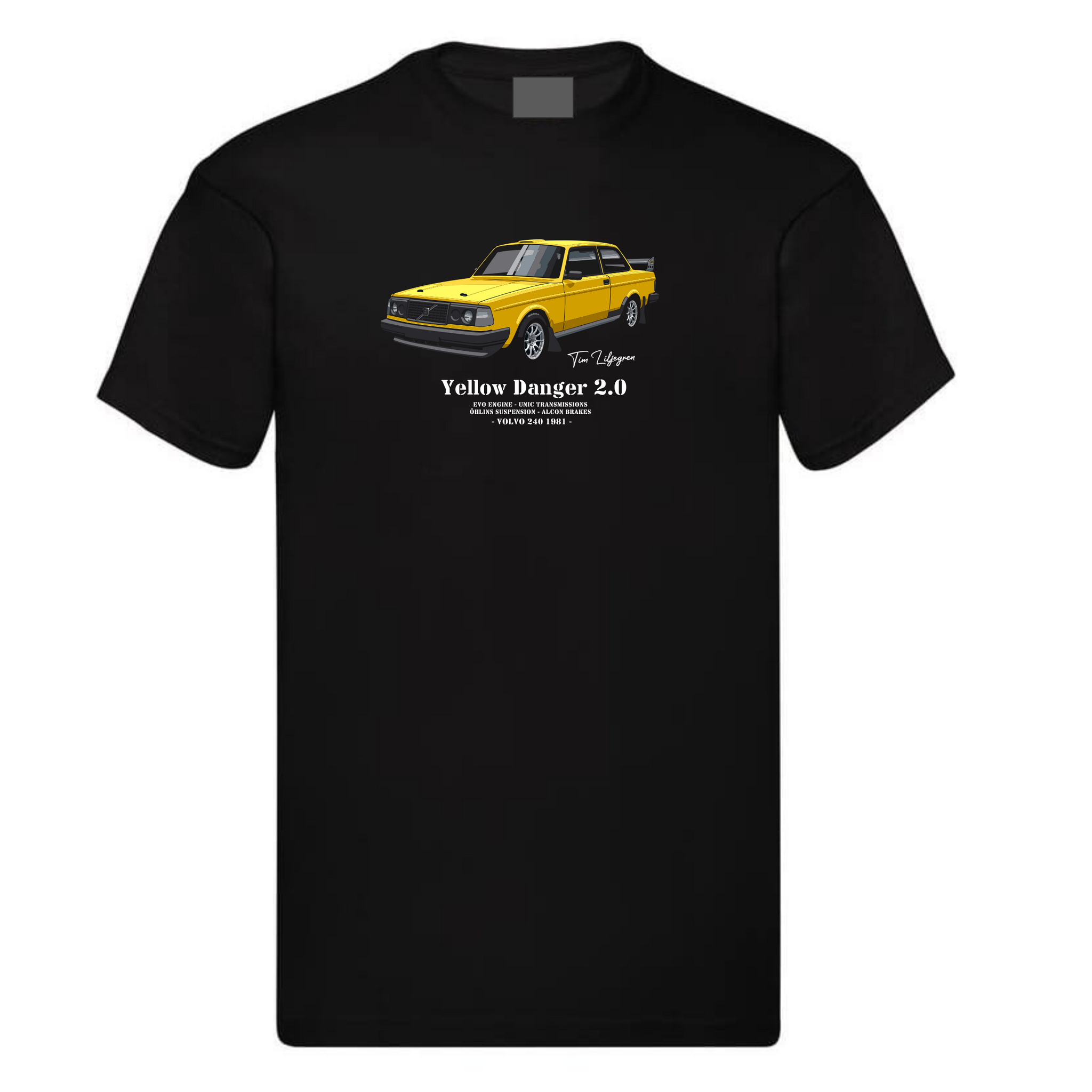 T-shirt ”Yellow Danger 2.0"