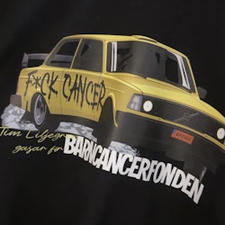 T-shirt Tim Liljegren gasar för Barncancerfonden