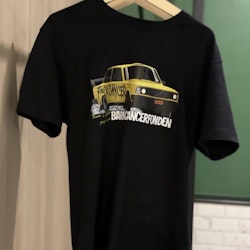 T-shirt Tim Liljegren gasar för Barncancerfonden