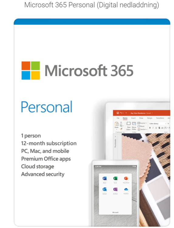 Microsoft Office 365 Personal MUI ESD