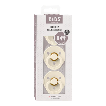 BIBS Try-it Colour 3 Pack Ivory