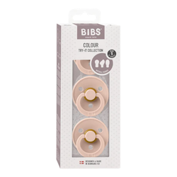 BIBS Try-it Colour 3 Pack Blush