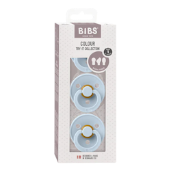 BIBS Try-it Colour 3 Pack Baby Blue
