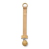 Elodie Pacifier Clip Wood Gold