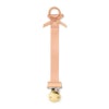 Elodie Pacifier Clip Amber Apricot