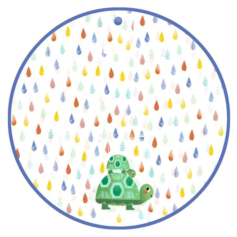 Djeco- Rain Cape S - Turtle/ Rain Cape