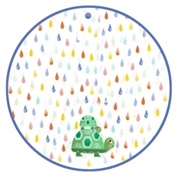Djeco- Rain Cape S - Turtle/ Rain Cape