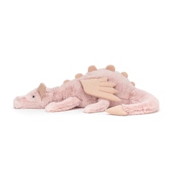 Jellycat- Rose Dragon Medium / gosedjur