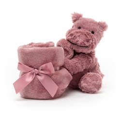 Jellycat- Fuddlewuddle Hippo Soother/ snuttefilt