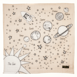 Pellianni- Organic Space Muslin/ snuttefilt