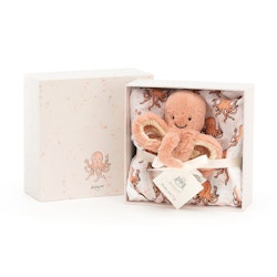 Jellycat- Odell Octopus Gift Set/ snuttefilt