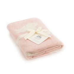 Jellycat- Bashful Pink Bunny Blanket/ Babyfilt