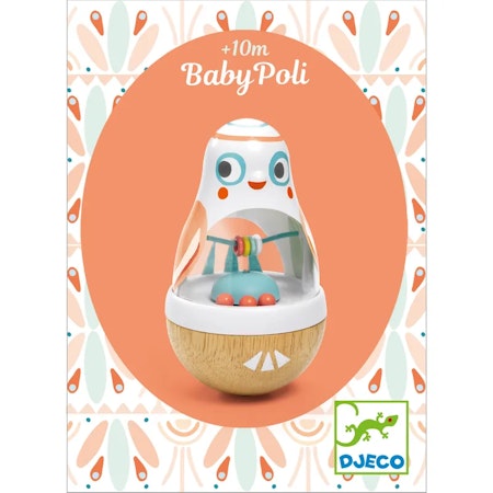 Djeco- Baby White, Poli/ trälek