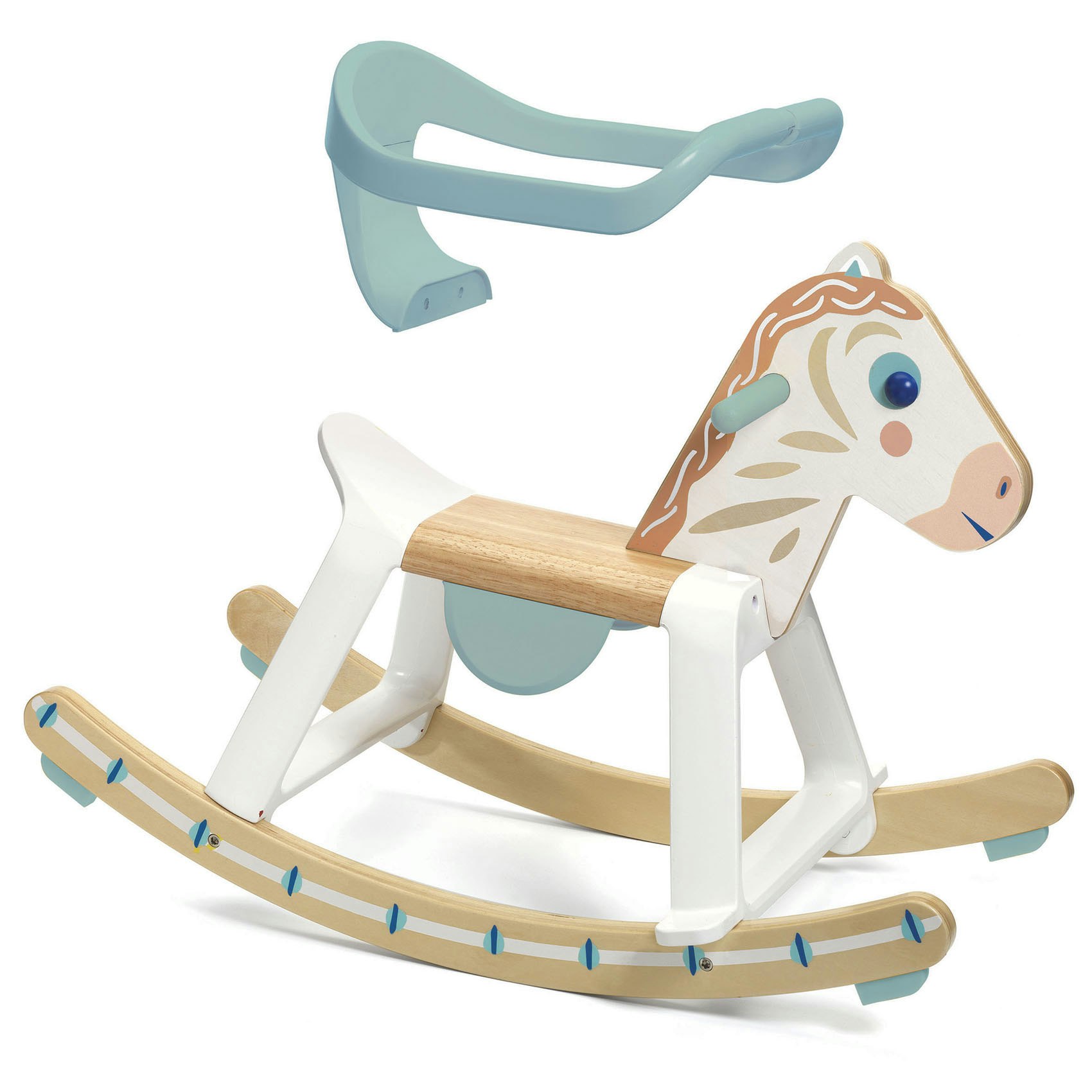 Djeco- Rocking horse with removable arch/ trälek
