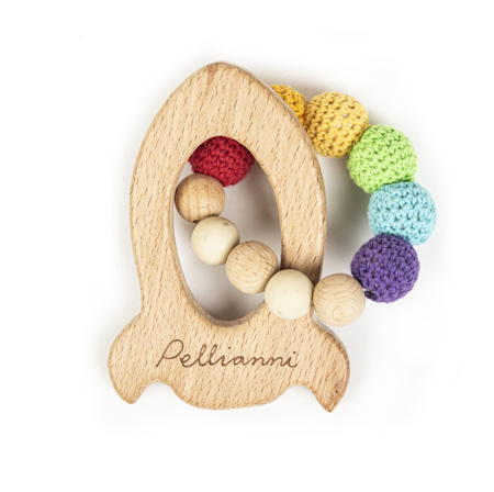 Pellainni- Rocket teether, Pride/ bitring
