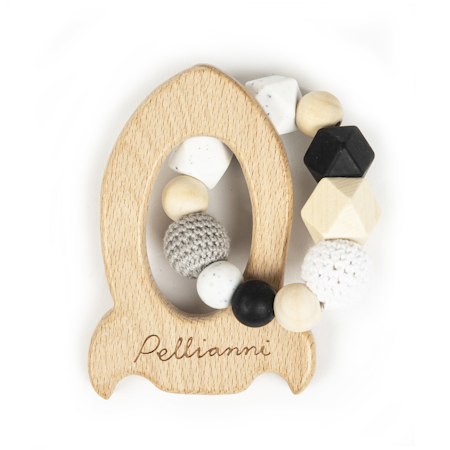 Pellianni- Rocket teether, Contrast/ bitring