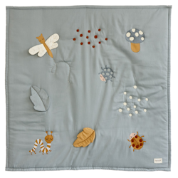 Roommate- Activity Blanket -Baby Bugs - BLUE/ aktivitetslek