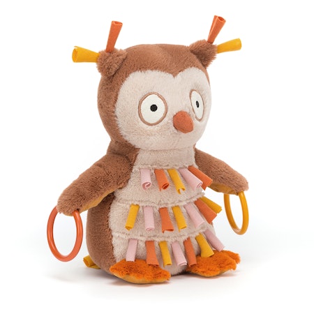 Jellycat- Happihoop Owl/ aktivitetslek