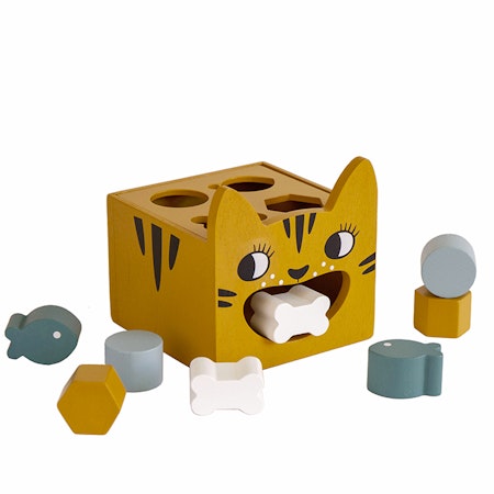 Roommate- Sorting Box - Tiger/ trälek