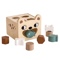 Roommate- Sorting Box - Bear/ trälek