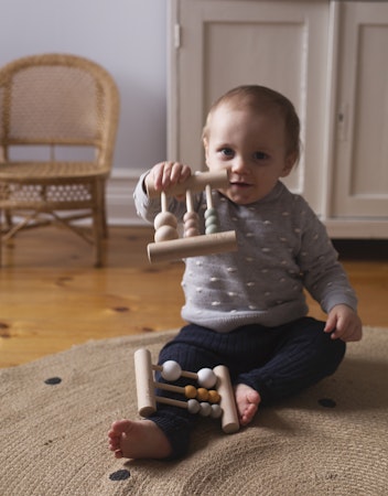 Pellianni- Wooden Abacus pastel/ trälek