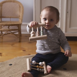 Pellianni- Wooden Abacus pastel/ trälek