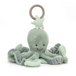 Jellycat- Odyssey Octopus Activity Toy/ vagnhänge