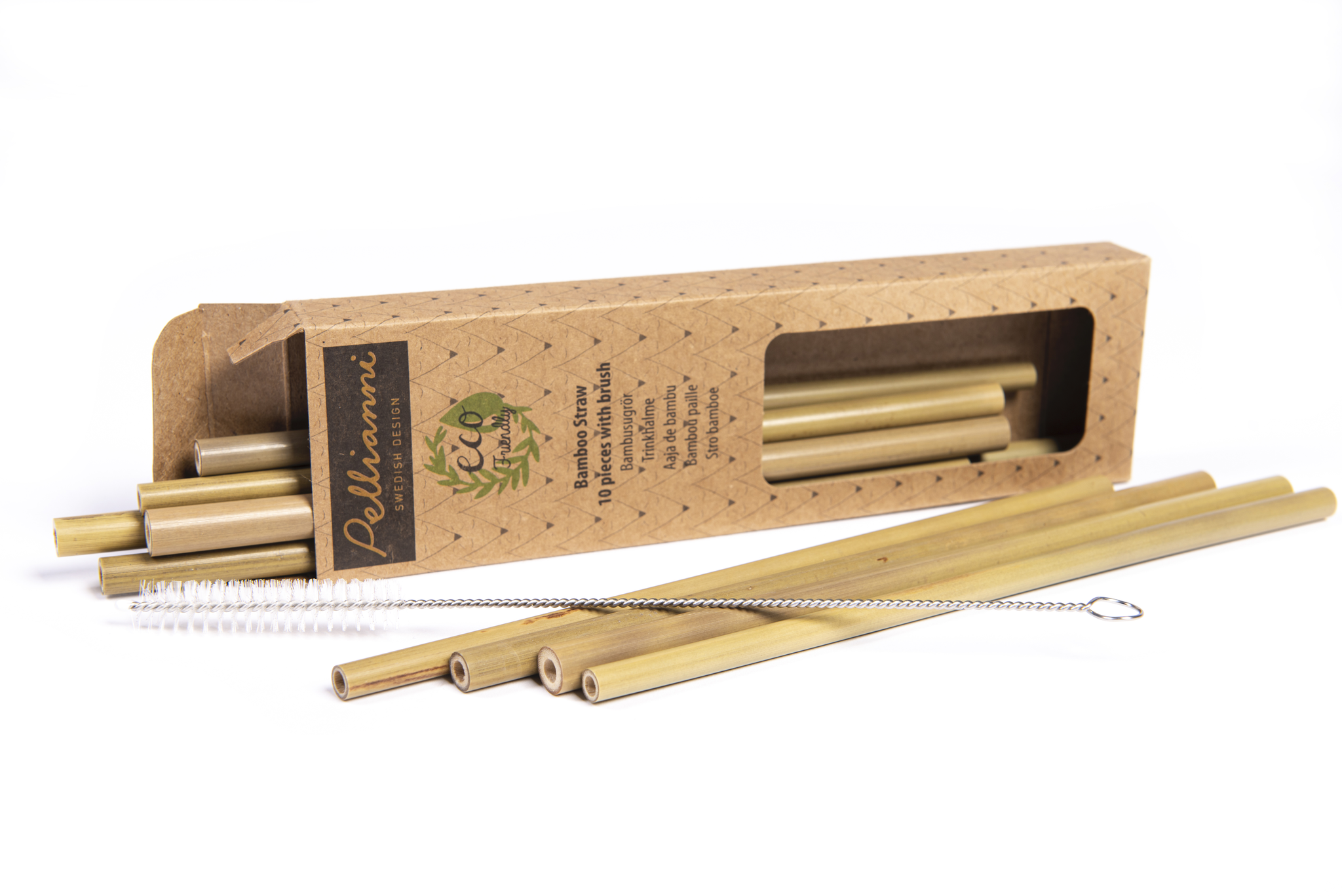Pellianni- Bamboo Straw/ dricka