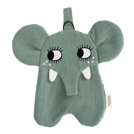 Roommate- Pacifier Cloth - Elephant/ napphållare