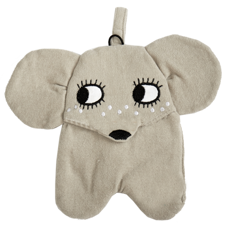 Roommate- Pacifier Cloth - Mouse/ napphållare