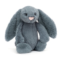 Jellycat- Bashful Dusky Blue Bunny Medium/ gosedjur