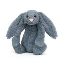 Jellycat- Bashful Dusky Blue Bunny Small/ gosedjur