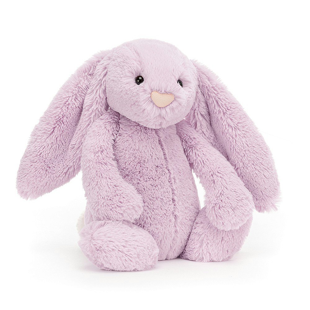 Jellycat- Bashful Lilac Bunny Medium/ gosedjur